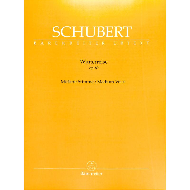 Winterreise op 89 D 911 Winterreise op 89 D 911