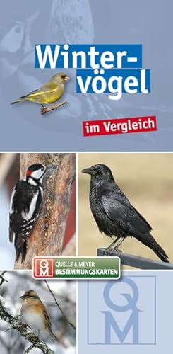 Wintervögel im Vergleich (Quelle & Meyer Bestimmungskarten)