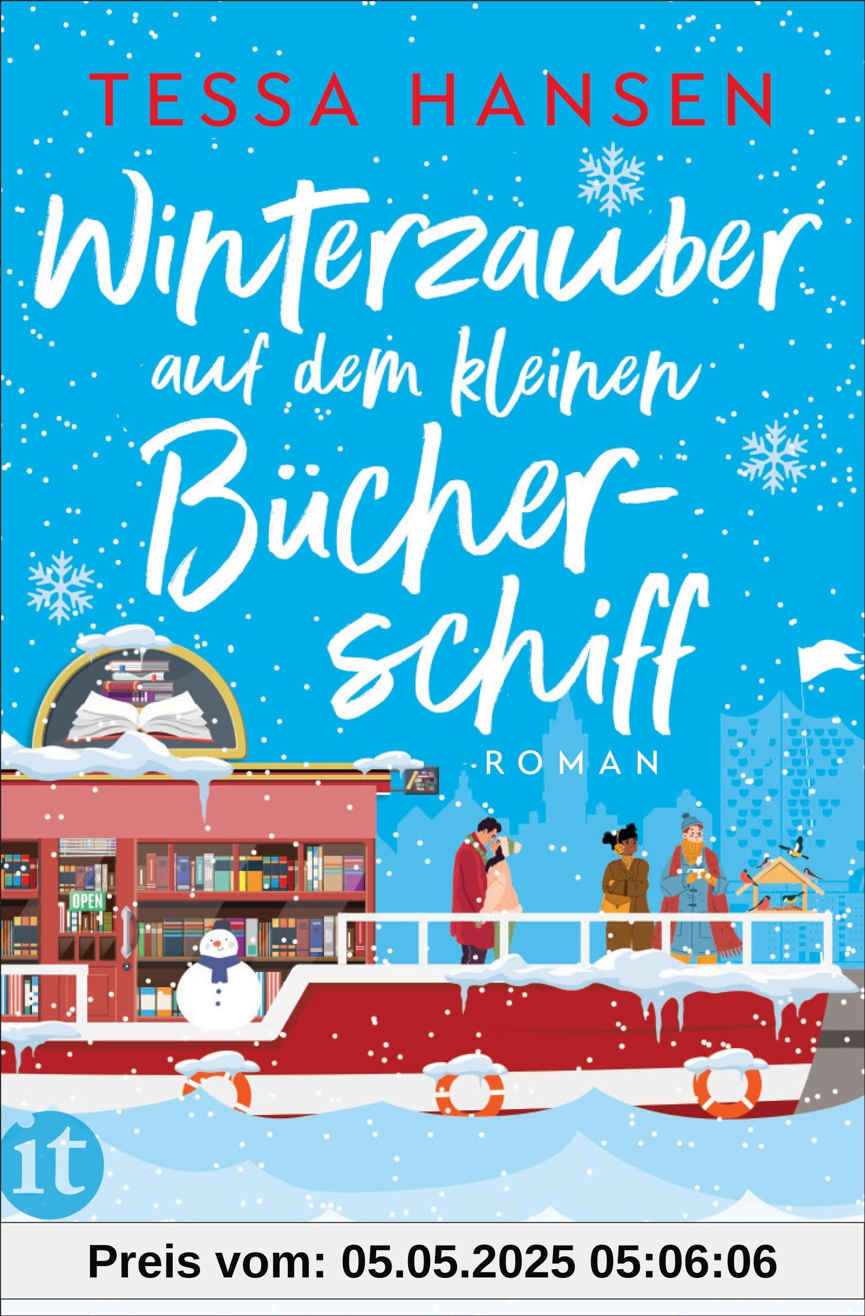 Winterzauber auf dem kleinen Bücherschiff: Roman | Im Hafen der Liebe | Eine Wohlfühl-Romance für gemütliche Lesestunden an kalten Tagen (Das kleine Bücherschiff)