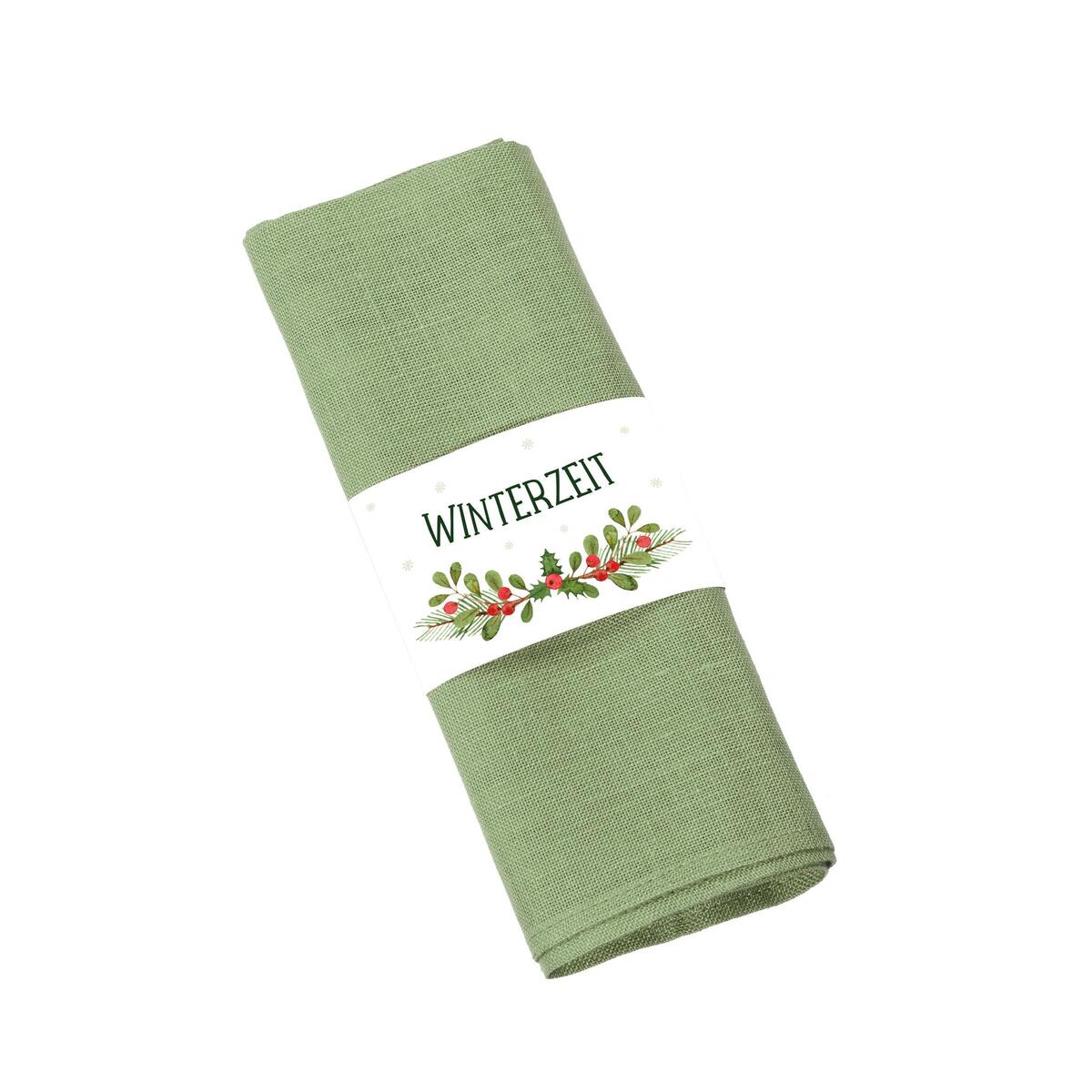 Winterzeit (Serviettenbanderole) von Brunnen-Verlag GmbH