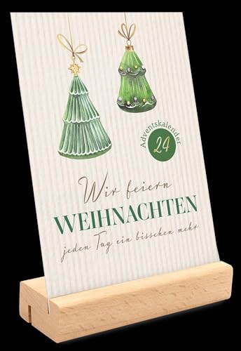 Wir feiern Weihnachten - Adventskalender mit Holzaufsteller: Jeden Tag ein bisschen mehr (Historisch-Theologische Auslegung) Wir feiern Weihnachten - Adventskalender mit Holzaufsteller: Jeden Tag ein bisschen mehr (Historisch-Theologische Auslegung)
