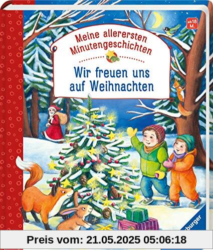 Wir freuen uns auf Weihnachten (Meine allerersten Minutengeschichten)