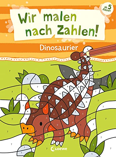 Wir malen nach Zahlen! - Dinosaurier: Beschäftigung für Kinder ab 5 Jahren - Hilft gegen Langeweile zu Hause oder unterwegs! Wir malen nach Zahlen! - Dinosaurier: Beschäftigung für Kinder ab 5 Jahren - Hilft gegen Langeweile zu Hause oder unterwegs!