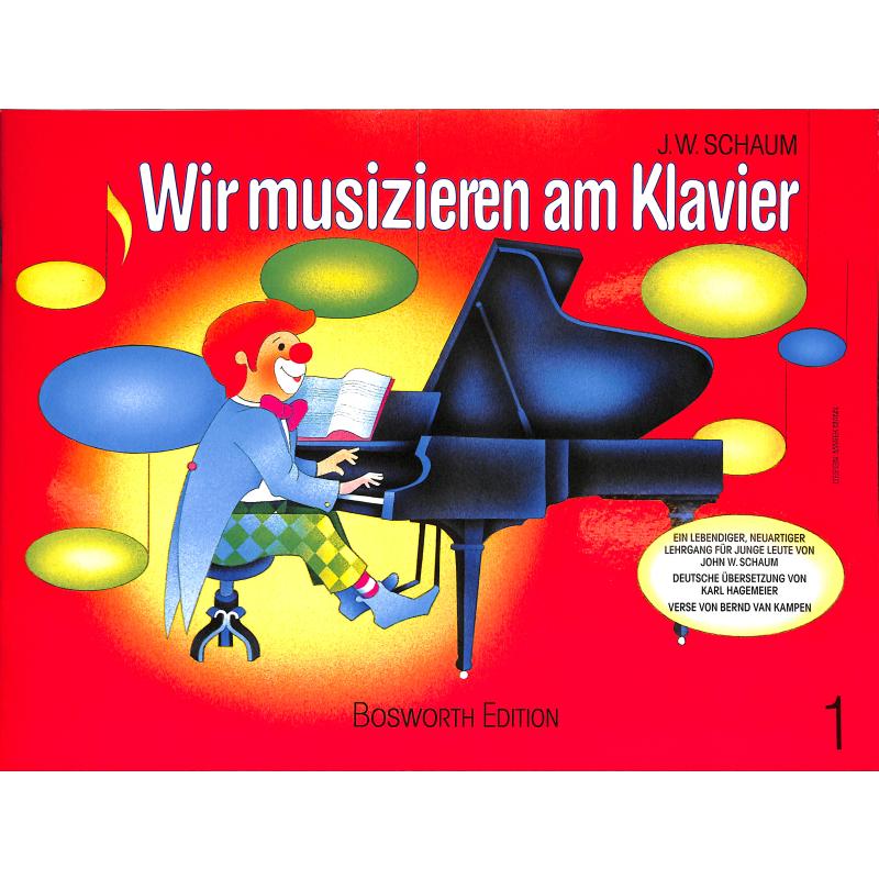 Wir musizieren am Klavier 1 + Tastenfinder