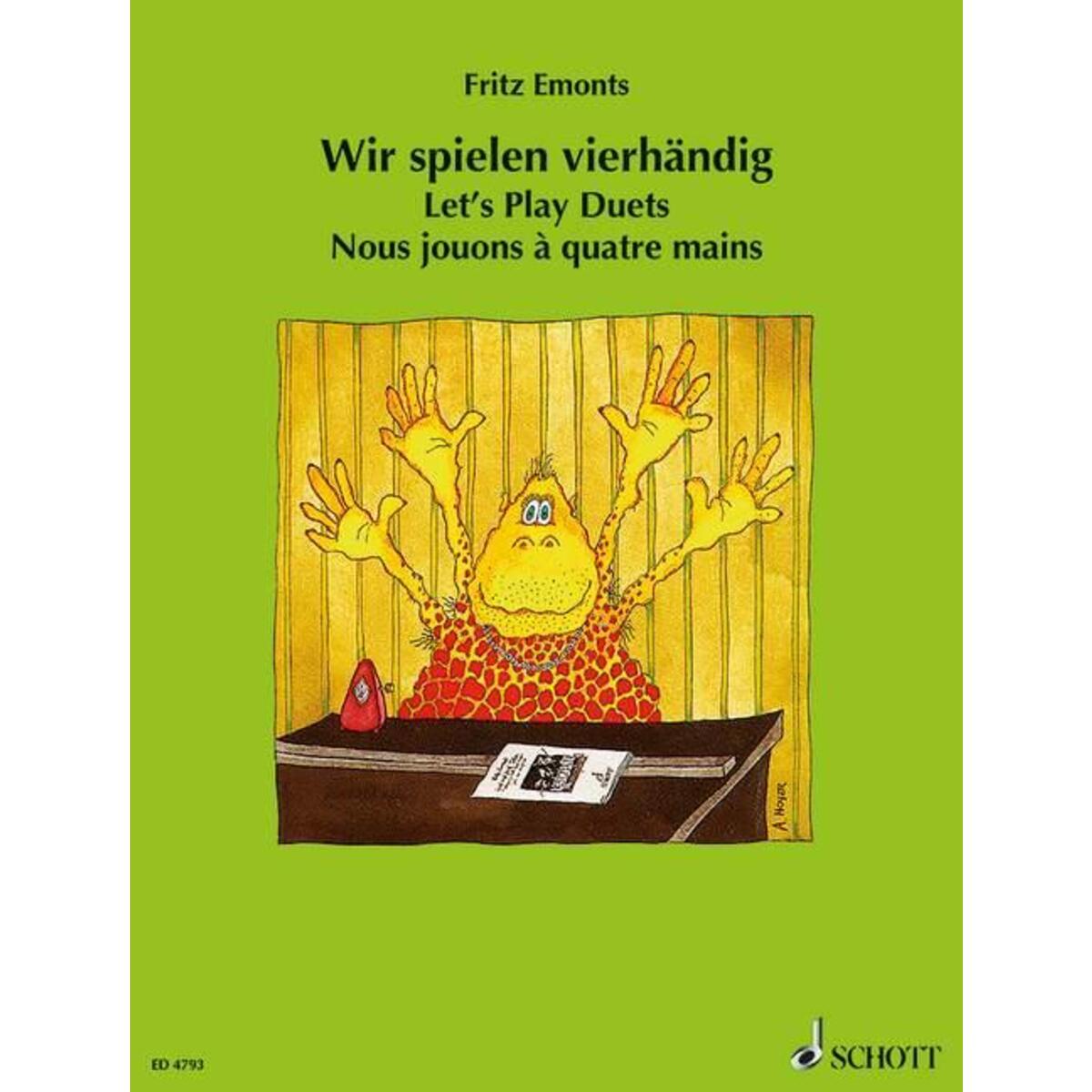 Wir spielen vierhändig Wir spielen vierhändig von Schott Music
