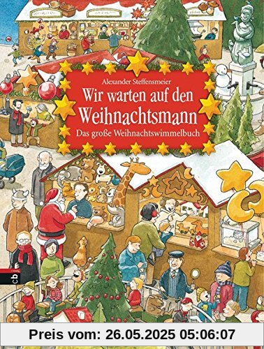 Wir warten auf den Weihnachtsmann: Das große Weihnachtswimmelbuch