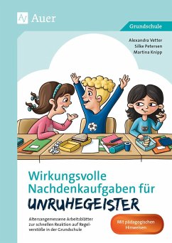 Wirkungsvolle Nachdenkaufgaben für Unruhegeister von Auer Verlag in der AAP Lehrerwelt GmbH