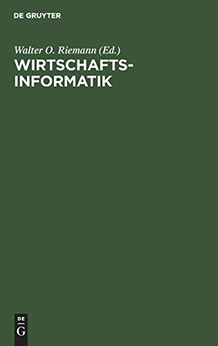Wirtsschaftsinformatik Wirtsschaftsinformatik