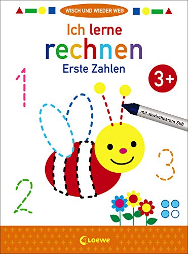 Wisch und wieder weg - Ich lerne rechnen 3+: Erste Zahlen - Übungen zum Erlernen von Mathematikgrundlagen für Kinder ab 3 Jahre Wisch und wieder weg - Ich lerne rechnen 3+: Erste Zahlen - Übungen zum Erlernen von Mathematikgrundlagen für Kinder ab 3 Jahre