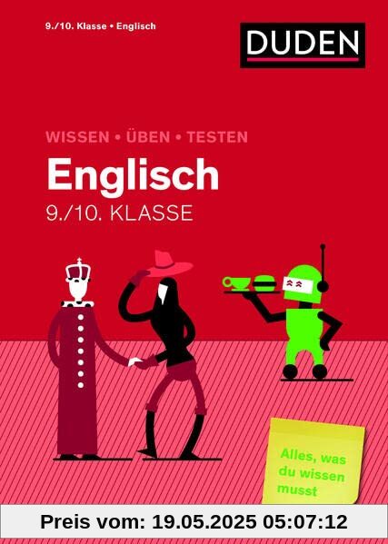 Wissen - Üben - Testen: Englisch 9./10. Klasse: Mit MP3-Download zum besseren Hörverständnis. Alles, was du wissen musst!