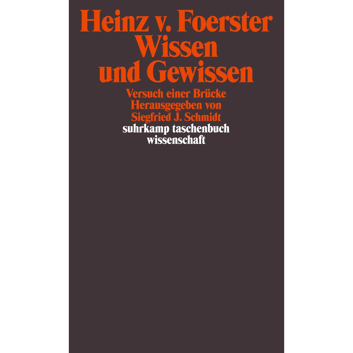 Wissen und Gewissen von Suhrkamp Verlag AG