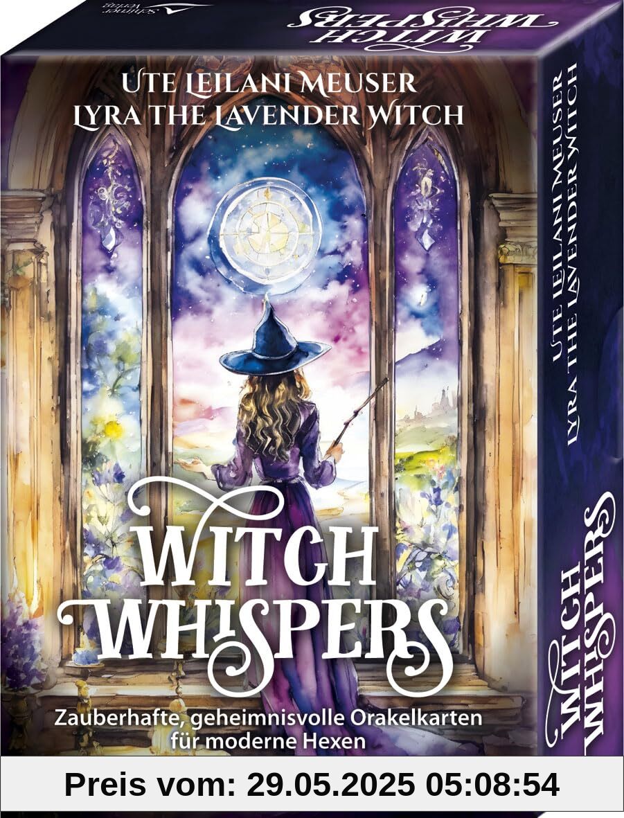 Witch Whispers Zauberhafte, geheimnisvolle Orakelkarten für moderne Hexen: -Set mit Buch und 40 Karten Witch Whispers Zauberhafte, geheimnisvolle Orakelkarten für moderne Hexen: -Set mit Buch und 40 Karten