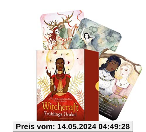 Witchcraft Frühlings-Orakel: 44 Karten mit Begleitbuch - Deutsche Ausgabe von Seasons of the Witch Beltane Oracle
