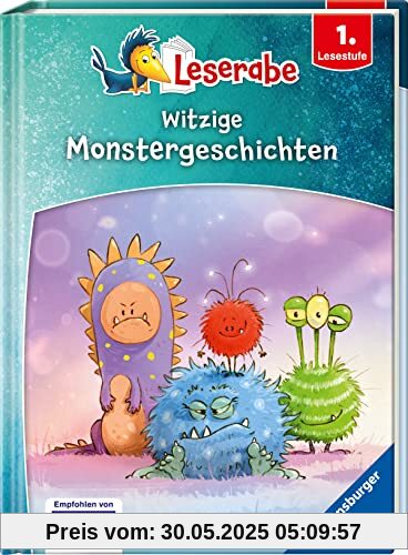 Witzige Monstergeschichten - Leserabe ab 1. Klasse - Erstlesebuch für Kinder ab 6 Jahren (Leserabe - Sonderausgaben)