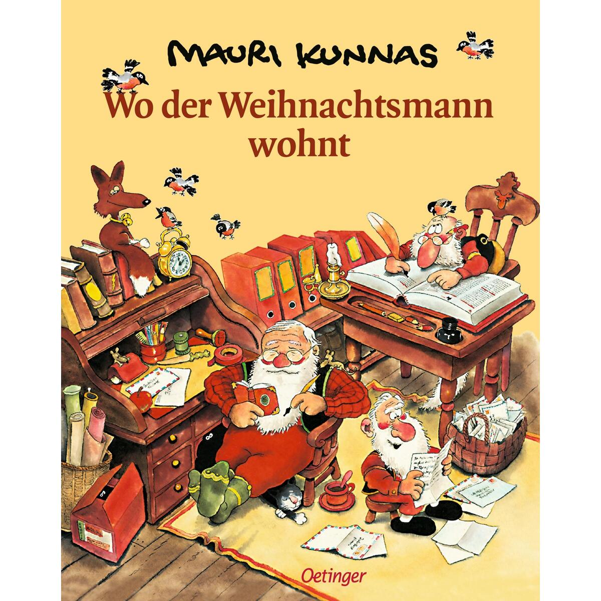 Wo der Weihnachtsmann wohnt Wo der Weihnachtsmann wohnt von Oetinger