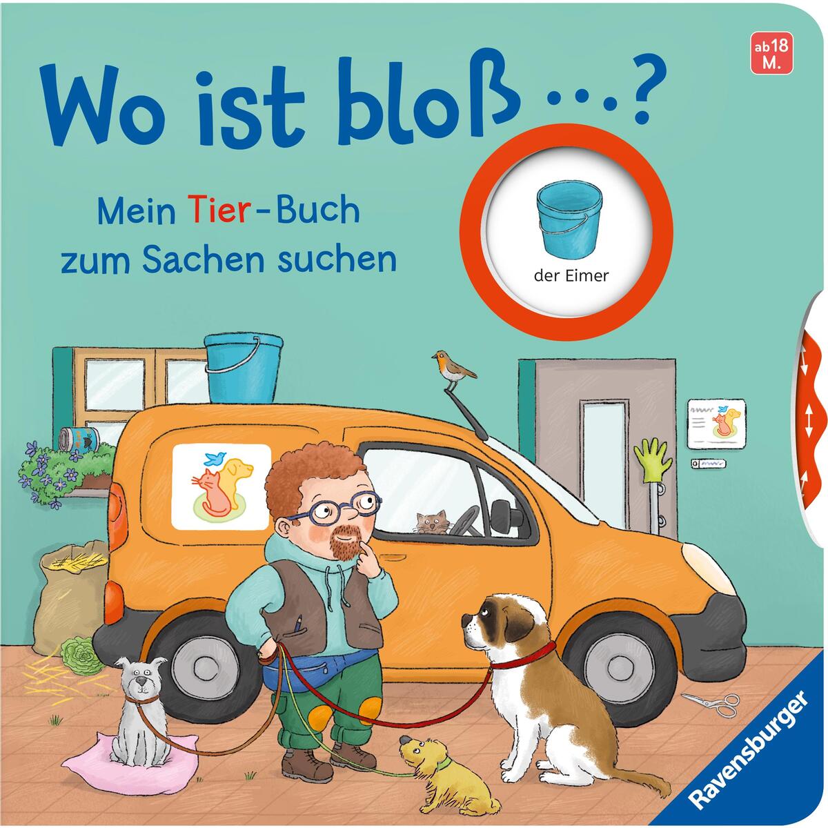 Wo ist bloß ...? - Mein Tier-Buch zum Sachen suchen von Ravensburger Verlag