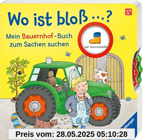 Wo ist bloß...? Mein Bauernhof-Buch zum Sachen suchen