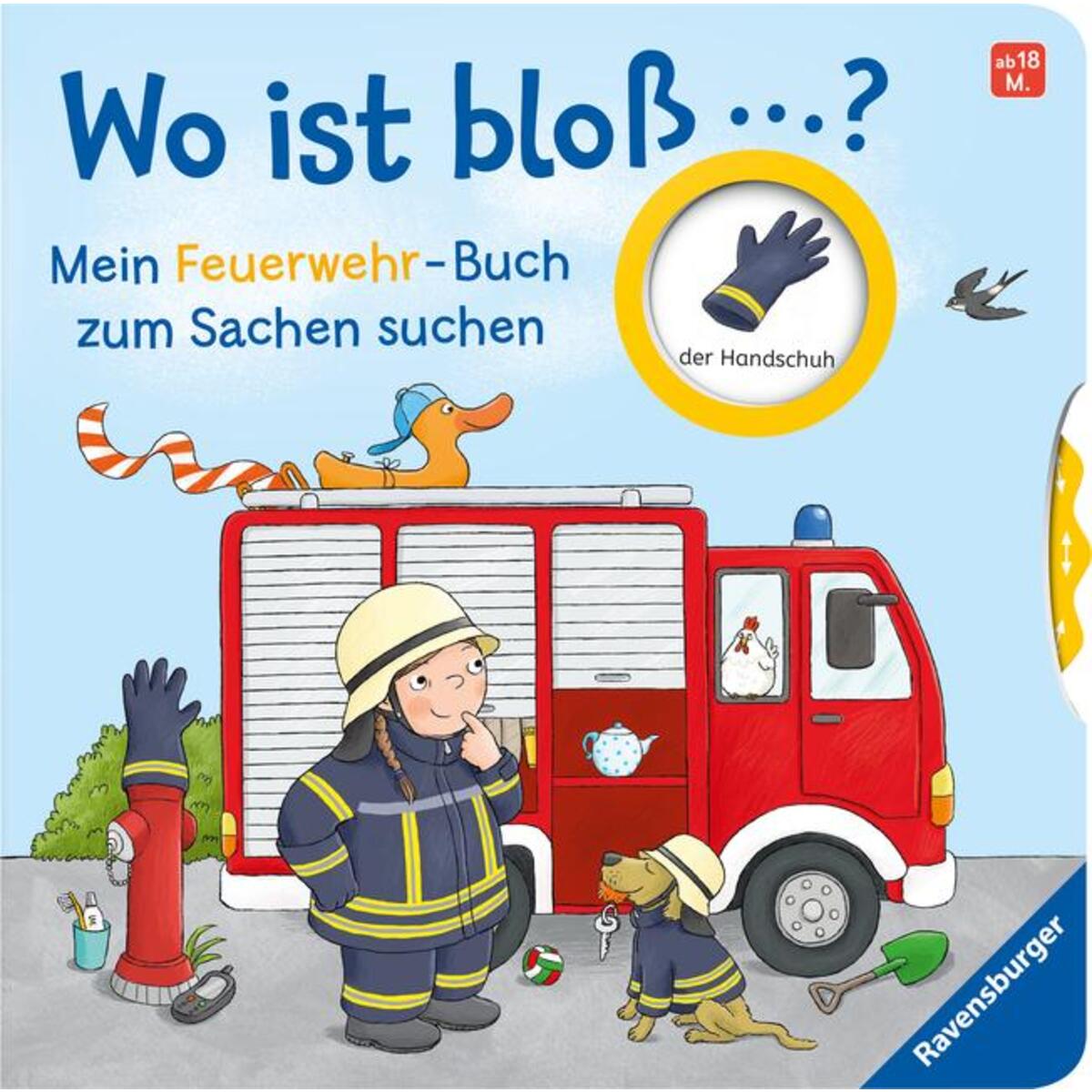 Wo ist bloß...? Mein Feuerwehr-Buch zum Sachen suchen von Ravensburger Verlag