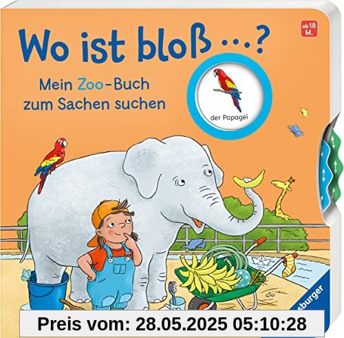 Wo ist bloß...? Mein Zoo-Buch zum Sachen suchen