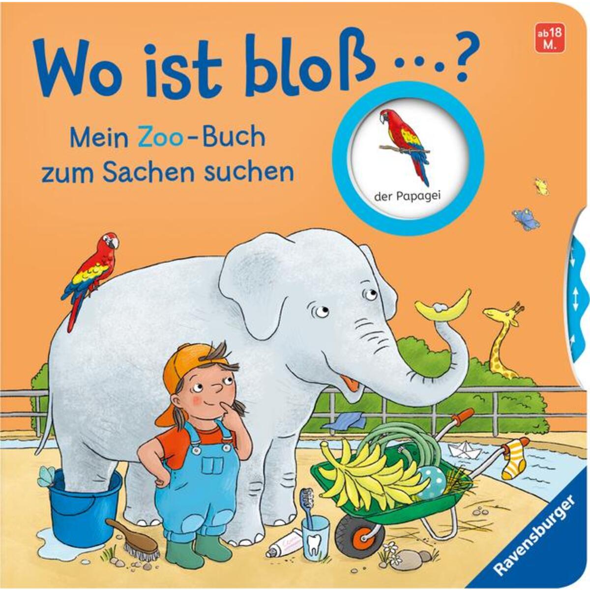 Wo ist bloß...? Mein Zoo-Buch zum Sachen suchen von Ravensburger Verlag