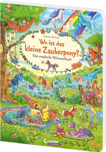 Wo ist das kleine Zauberpony?: Das magische Wimmelbuch - Beschäftigung für Kinder ab 3 Jahren - Hilft gegen Langeweile zu Hause oder unterwegs! Wo ist das kleine Zauberpony?: Das magische Wimmelbuch - Beschäftigung für Kinder ab 3 Jahren - Hilft gegen Langeweile zu Hause oder unterwegs!