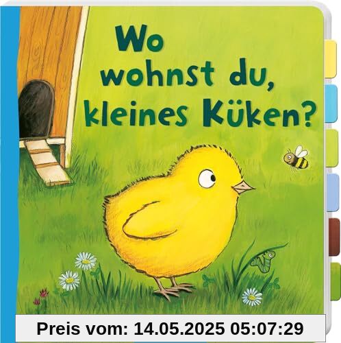 Wo wohnst du, kleines Küken?: Erstes Entdeckerbuch mit stabilen Klappen für Kinder ab 18 Monaten