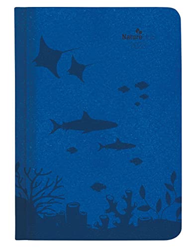 Wochen-Minitimer Nature Line Ocean 2023 - Taschen-Kalender A6 - 1 Woche 2 Seiten - 192 Seiten - Umwelt-Kalender - mit Hardcover - Alpha Edition von Alpha Edition