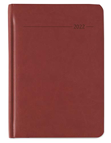 Wochen-Minitimer Tucson rot 2022 - Buch-Kalender A6 (11x15 cm) - 1 Woche 2 Seiten - 192 Seiten - Alpha Edition von Alliance
