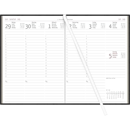 Wochenbuch 2026 - farbig sortiertes Bundle - 1W/2S - 14,6x21 - Blauer Engel - Büro-Kalender - 766-0701 Wochenbuch 2026 - farbig sortiertes Bundle - 1W/2S - 14,6x21 - Blauer Engel - Büro-Kalender - 766-0701 von ZETTLER Kalender