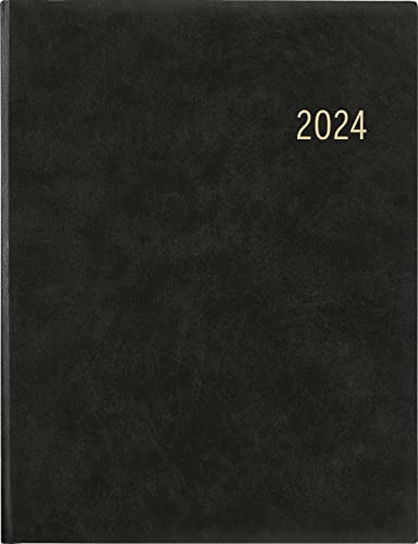 Wochenbuch anthrazit 2024 - Bürokalender 21x26,5 cm - 1 Woche auf 2 Seiten - mit Eckperforation und Fadensiegelung - Notizbuch - 728-0021 Wochenbuch anthrazit 2024 - Bürokalender 21x26,5 cm - 1 Woche auf 2 Seiten - mit Eckperforation und Fadensiegelung - Notizbuch - 728-0021 von Zettler