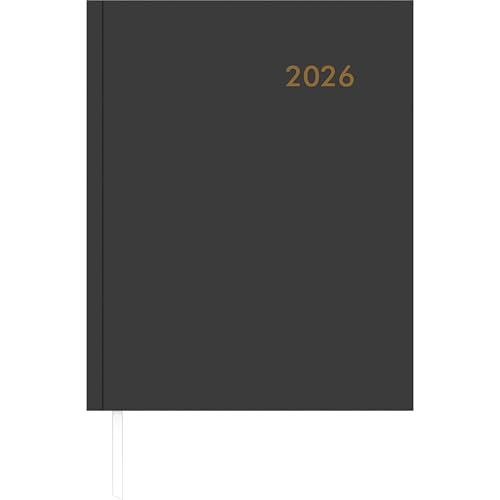 Wochenbuch anthrazit 2026 - Bürokalender 21x26,5 cm - 1 Woche auf 2 Seiten - mit Eckperforation und Fadensiegelung - Notizbuch - 728-0021 Wochenbuch anthrazit 2026 - Bürokalender 21x26,5 cm - 1 Woche auf 2 Seiten - mit Eckperforation und Fadensiegelung - Notizbuch - 728-0021 von ZETTLER Kalender
