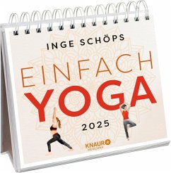 Wochenkalender 2025: Einfach Yoga von Droemer/Knaur / Knaur MensSana