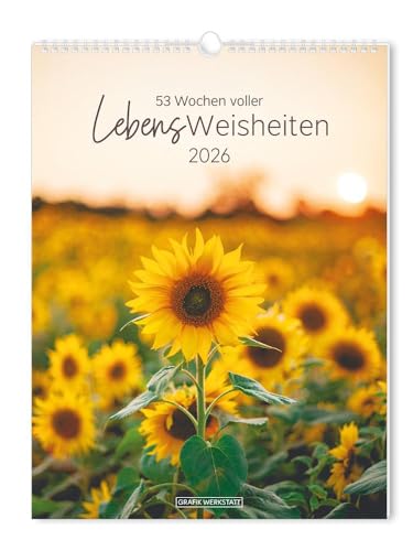 Wochenkalender 2026 LebensWeisheiten: Wochenkalender groß Wochenkalender 2026 LebensWeisheiten: Wochenkalender groß von Grafik Werkstatt "Das Original"