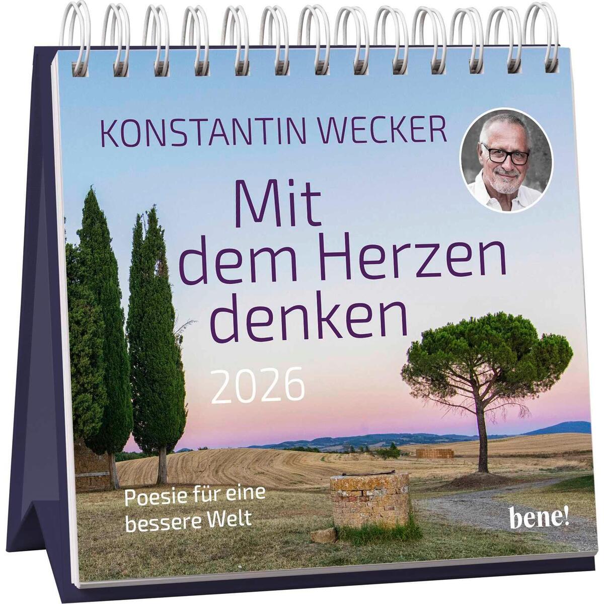 Wochenkalender 2026: Mit dem Herzen denken Wochenkalender 2026: Mit dem Herzen denken von bene! Kalender