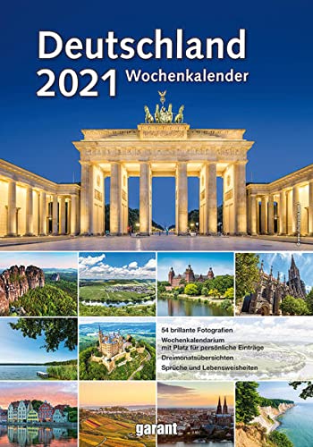 Wochenkalender Deutschland 2022 von Garant, Renningen