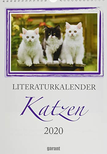 Wochenkalender Literatur Katzen 2020 von Garant, Renningen