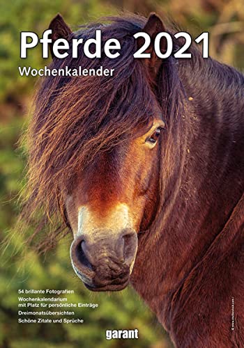 Wochenkalender Pferde 2023 von Garant, Renningen