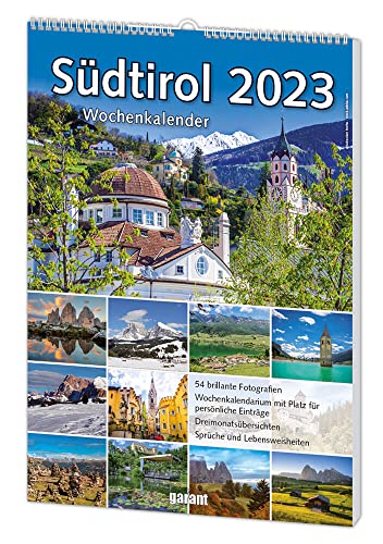 Wochenkalender Südtirol 2023 Wochenkalender Südtirol 2023 von Garant Verlag GmbH