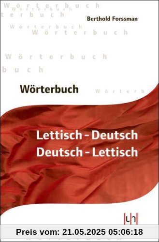Wörterbuch Lettisch-Deutsch, Deutsch-Lettisch