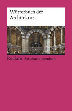 Wörterbuch der Architektur von Reclam, Ditzingen