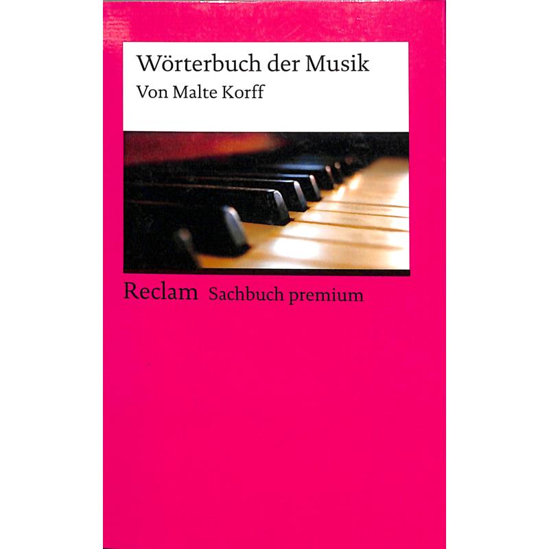 Wörterbuch der Musik Wörterbuch der Musik