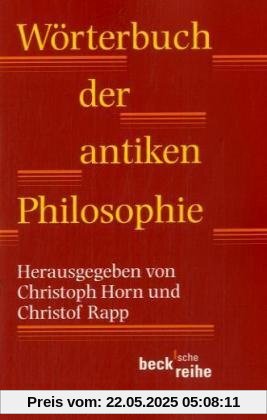 Wörterbuch der antiken Philosophie