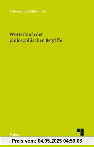 Wörterbuch der philosophischen Begriffe