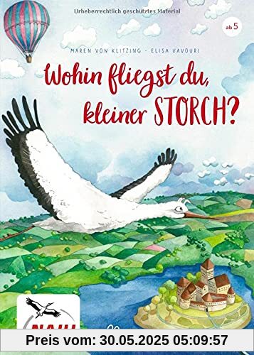 Wohin fliegst du, kleiner Storch?