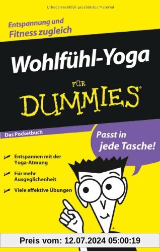 Wohlfühl-Yoga für Dummies Das Pocketbuch