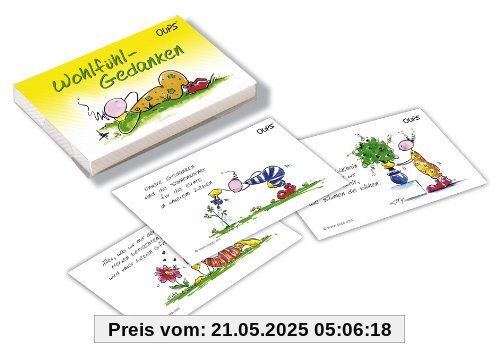 Wohlfühlgedanken: Oups Kärtchenbox