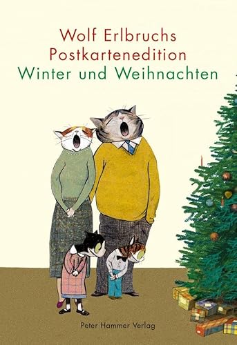 Wolf Erlbruchs Postkartenedition Winter und Weihnachten von Peter Hammer Verlag GmbH