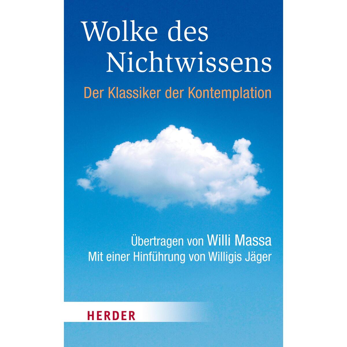 Wolke des Nichtwissens von Herder Verlag GmbH