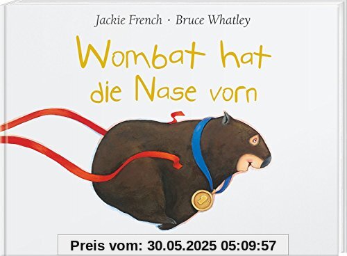 Wombat hat die Nase vorn
