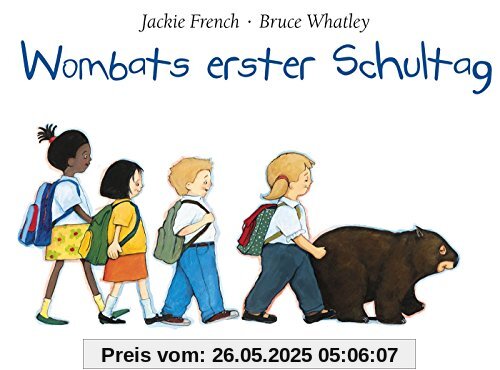 Wombats erster Schultag